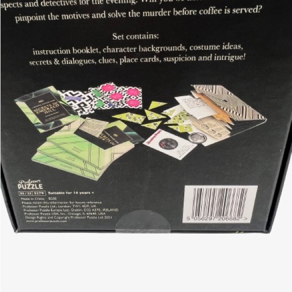 A murder mystery game,secrets of the Emerald Hill - Picture 2 of 6